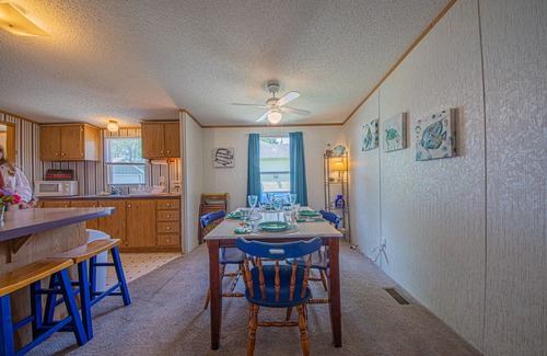Colonial Beach House | Double Tide Beach HousenOne Block from The RivernLarge YardnDeck Area nFire Pit