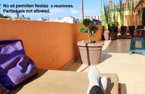 Cuauhtemoc Apartment | Downtown apartmen with private terrace