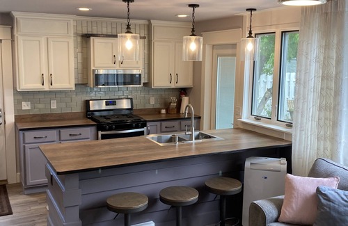 Boyne City House | Downtown Boyne City. Great Backyard