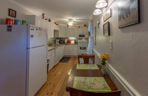 Sylva House | Downtown, dog-friendly, Dillsboro home w/fireplace - front porch & back deck