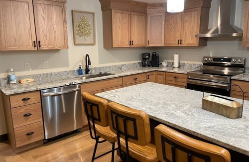 Galena Apartment | Downtown Galena Luxury 2-bedroom w/Fireplace