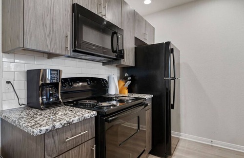 Brazos Apartment | Downtown King Apartment w/King Bed