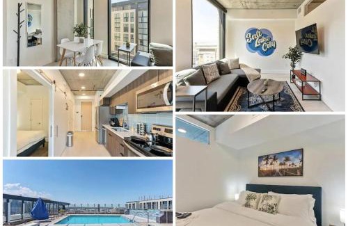 Rio Grande Apartment | Downtown Lux Bldg - Rooftop Pool-hottub - King bed