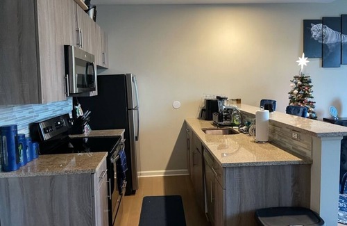 Mount Vernon Condo | Downtown Luxury Apt- Long Term Stays Welcomed