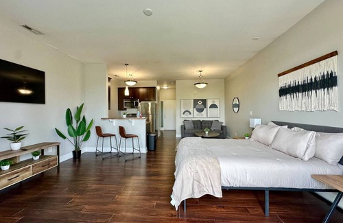 Cole-Noble District Apartment | Downtown Penthouse Loft w/View