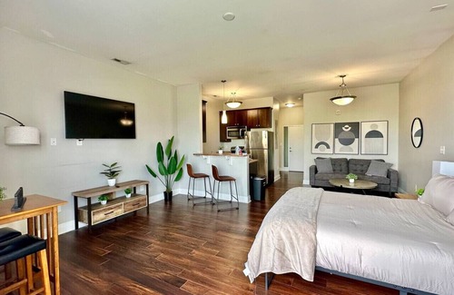 Cole-Noble District Apartment | Downtown Penthouse Loft w/View