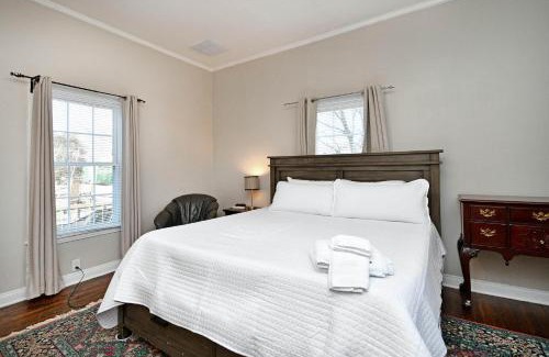 Dunean House | Downtown Retreat, Minutes from Main Street with Fenced in Backyard