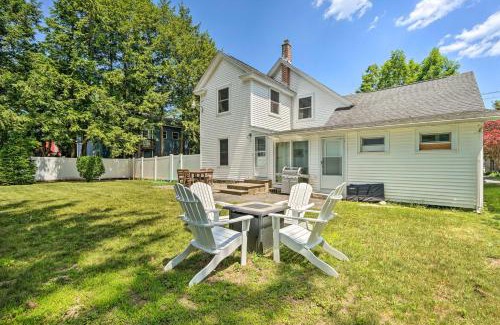 Lake George House | Downtown Retreat with Grill, Fire Pit and Wet Bar
