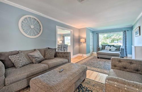 Lake George House | Downtown Retreat with Grill, Fire Pit and Wet Bar
