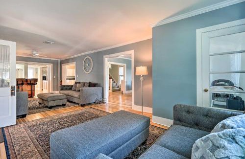 Lake George House | Downtown Retreat with Grill, Fire Pit and Wet Bar