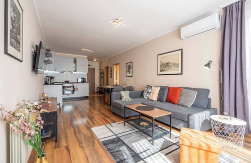 Sofia City Center Condo | Downtown Stay: Art by Grandpa, Calm & Convenience