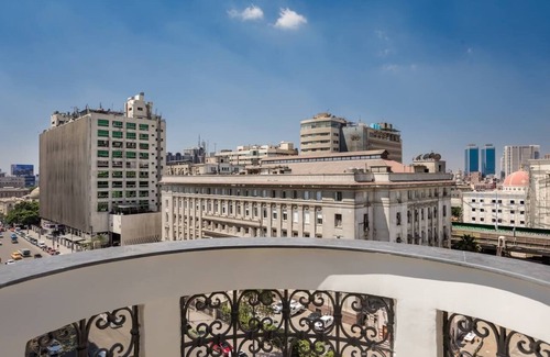Al-Azbakiyah Apartment | "Downtown Sunny Hideaway: Vintage, 7balconies AC, WiFi in charming Cairo