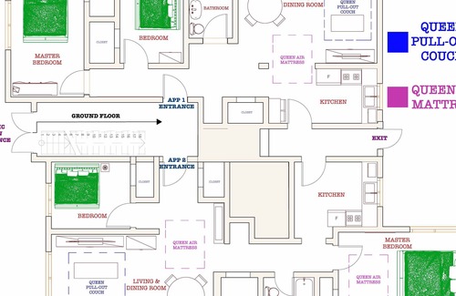 Cote-Des-Neiges—Notre-Dame-De-Grace Condo | Downtown Vip, High End Decor, good Value