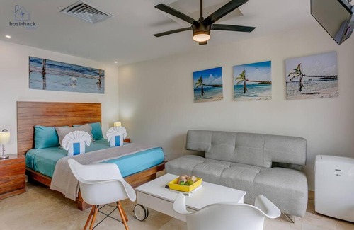 Gonzalo Guerrero Apartment | Dpto a 5 min de la Playa con Piscina y Rooftop