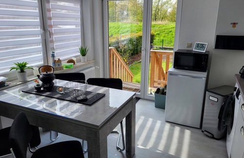 Wolthusen Condo | Dream accommodation with its own jetty and garden!