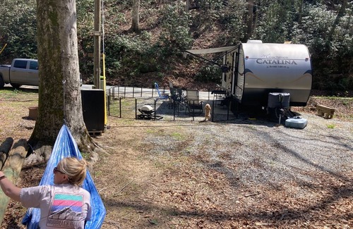 Saluda RV Rental | Dream Stream - Stream Side RV Campsite - #1