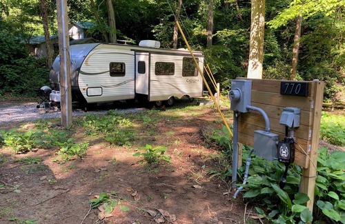 Saluda RV Rental | Dream Stream - Stream Side RV Campsite - #1
