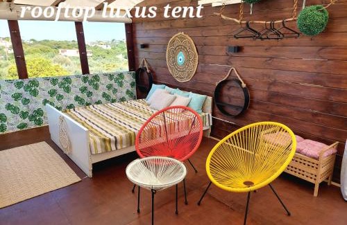 Pitharion House | Dream Tiny House or Luxus Tent with pool