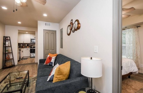 Browns Mill Park House | Dreamy Downstairs Unit of Guest Home with Private Patio, BBQ Area & Yard Games!