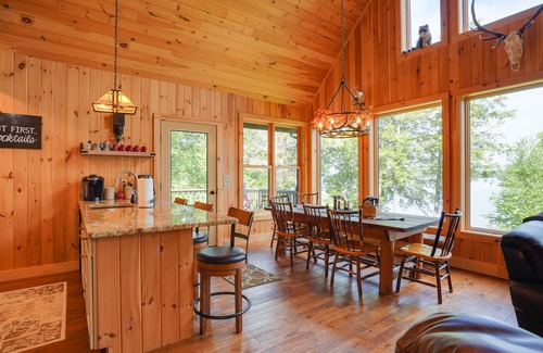 Tupper Lake House | DREAMY Lake Simond Waterfront Home