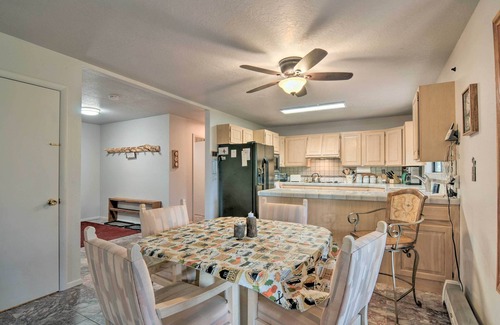 Meadow View Heights Cabin | Duck Creek Village Cabin w/Deck on Half Acre