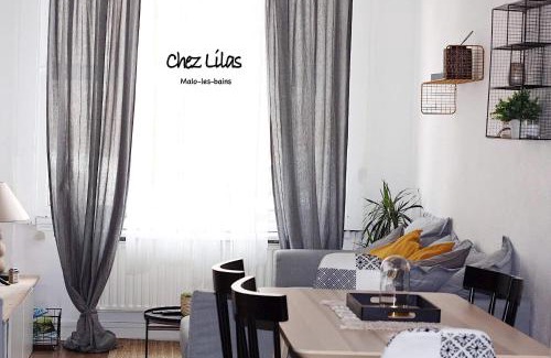 Malo-les-Bains Apartment | Dunkerque 3 chambres, terrasse, secteur Digue "Chez Lilas 150m de la plage"