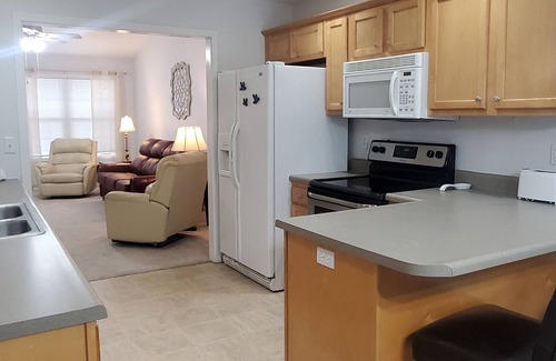 Sidney Apartment | Duplex 2 bdrm, 1 bath, 1 car garage.