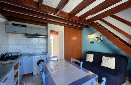 Clohars-Carnoet Apartment | Duplex apartment 3 people - Residence with swimming pool - LE POULDU - CLOHARS-CARNOËT