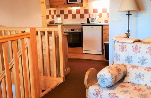 Orcieres-Merlette Apartment | Duplex Apt in Quality Residence with Parking, Near Shops and Slopes, Orcières