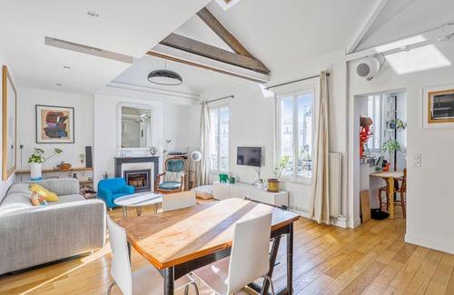 Le Pre-Saint-Gervais Apartment | Duplex Béranger - Welkeys