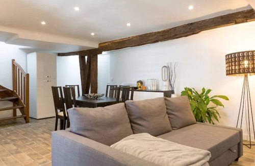 Vivienne Apartment | Duplex central Paris and 360 ° views of the city rooftops and monuments