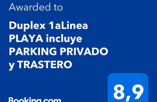 San Vicente de la Barquera Apartment | Duplex 1aLinea PLAYA Incluye PARKING PRIVADO y TRASTERO Wifi FIBRA alta velocidad