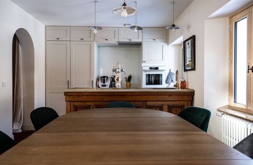 Vallandry Apartment | Duplex 11 people garden level, at the foot of the Mont Blanc tramway