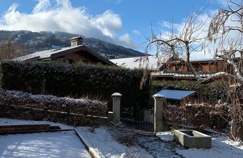 Vallandry Apartment | Duplex 11 people garden level, at the foot of the Mont Blanc tramway