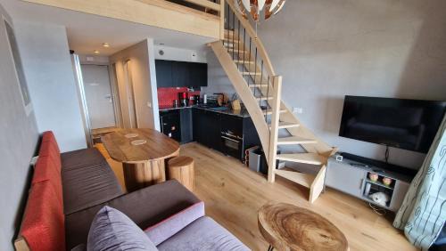 La Rosiere Apartment | Duplex La Rosière proche piste Manessier, vue sur vallée Tarentaise