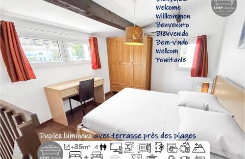 La Napoule House | Duplex lumineux avec terrasse près des plages