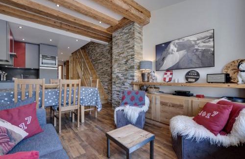 Val Claret Apartment | Duplex rénové 3 chambres, skis aux pieds, Tignes Val Claret, 6-8 Pers - FR-1-641-77