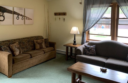 Land O Lakes Condo | Duplex Style Cabin on Big Portage Lake