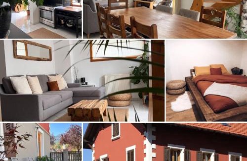 Sallanches Apartment | Duplex Terrasse Centre Parking