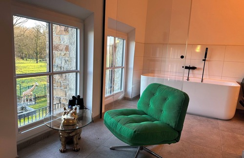 Tecklenburg Apartment | E-Loft in the high-voltage room Altes Wasserwerk Tecklenburg special vacation apartment