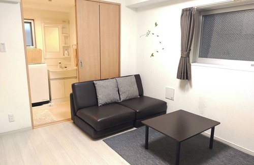 Nakano Apartment | E101 1F GF A calm room with brown tones/Nakano-ku Tokyo