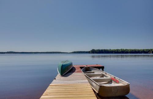 Eagle River Apartment | Eagle River Apartment with Private Dock and Fire Pit!