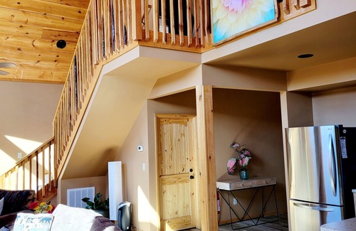 Chalet Village North Cabin | Eagle's Nest Mountain View Hot Tub Location