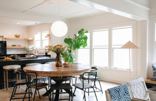 Eastwood House | East Nashville Retreat w Fireplace Backyard Firepit Outdoor Dining Minutes from Downtown Music Food Nightlife Chapel House by AvantStay