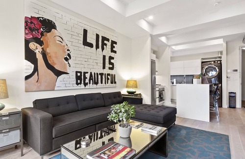 Alphabet City Condo | East Village · Architectural ·Pied Á Terre ·with Lift