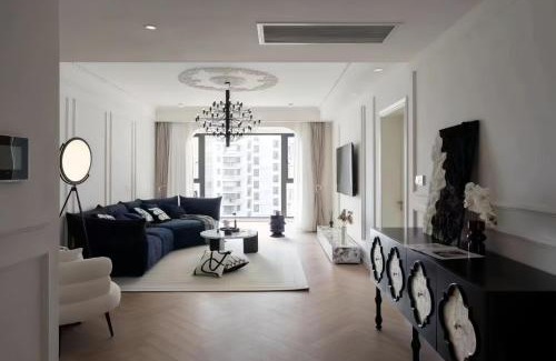 Huangpu Apartment | Eastern Hub - Bund Branch Luxurious Super Four-bedroom in Shilin Huayuan