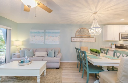 Butler Beach Condo | Easy walk to beach, 3 refreshing pools!