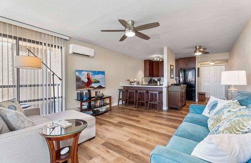 Kailua-Kona Condo | 🏖️Easy Walk to Village | Air-Conditioning | Ocean View | WIFI