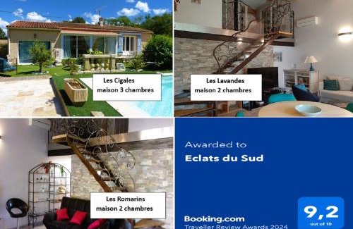 Auriol House | Eclats du Sud hébergements "les Lavandes" ou "les Romarins" meublés de tourisme classés 3 étoiles