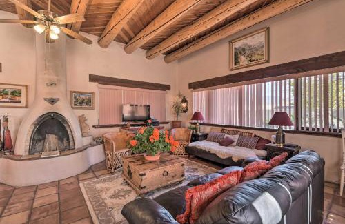 El Prado House | Eclectic El Prado Home with Hot Tub Near Downtown!